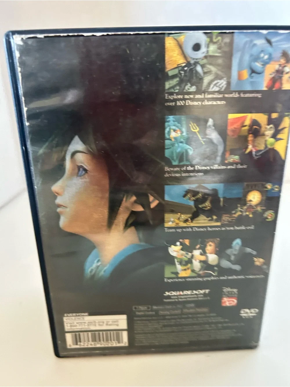 Sony PS2 Kingdom Hearts - Black Game Case